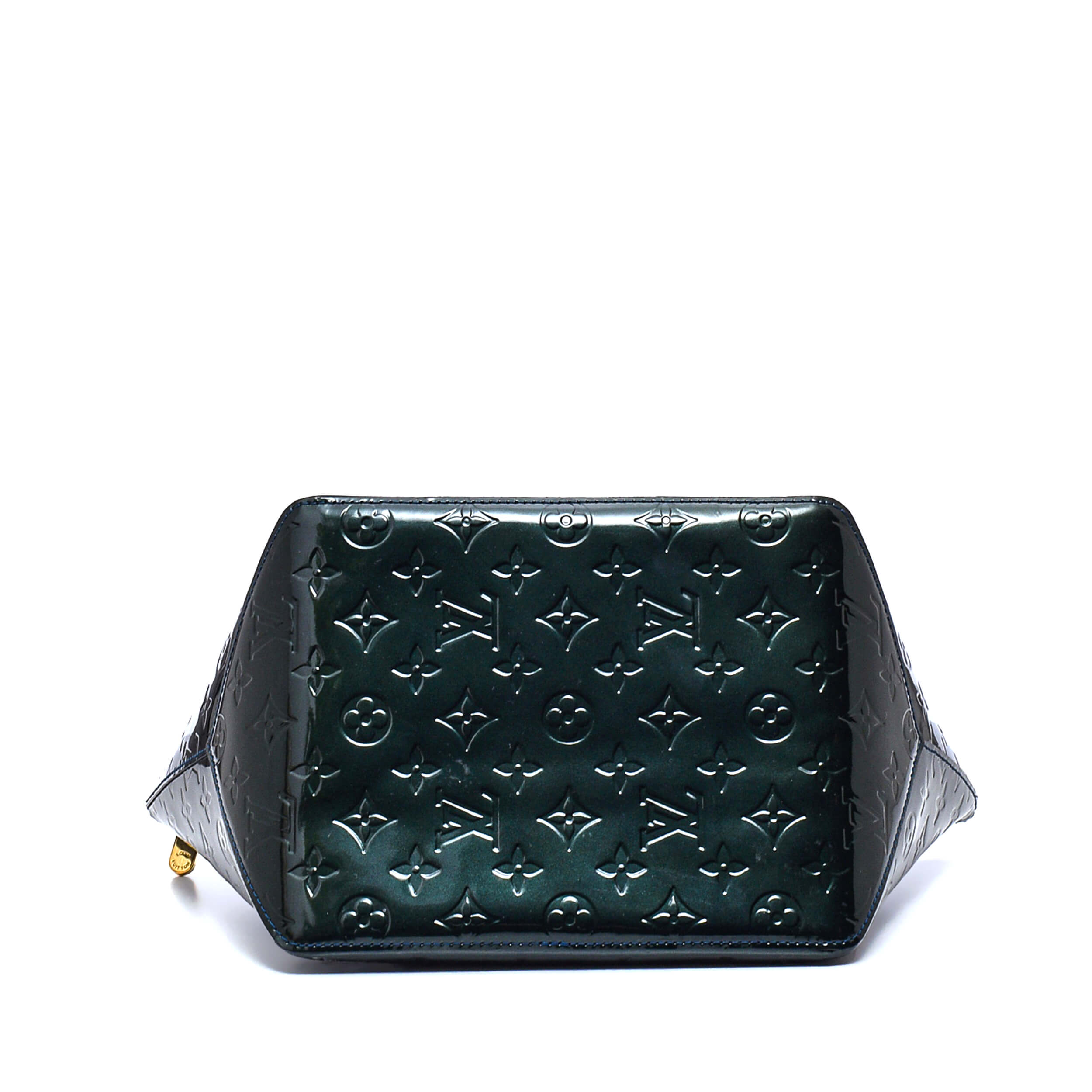 Louis Vuitton - Vert Bronze Monogram Vernis Bellevue PM Bag